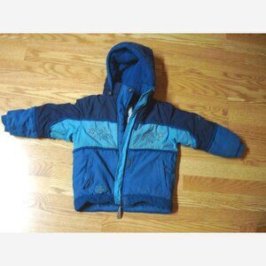 Winter Coat Mini Ungava Blue Embroidered Youth Size 6